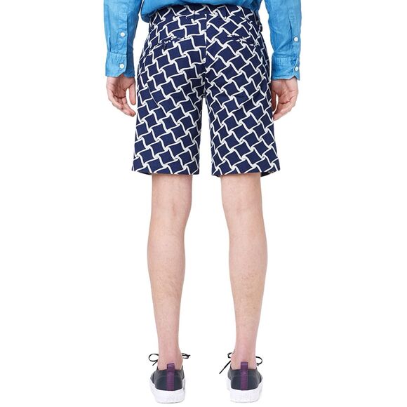 Blue Blue Japan Indigo Japanese Roof Tile Shorts 10” Inseam 3/32 100% Cotton - Picture 2 of 10